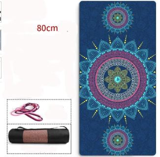 Yoga mat beginner fitness yoga rubber non-slip mat - ZenWearables