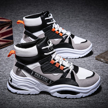 High top shoes men autumn men - ZenWearables