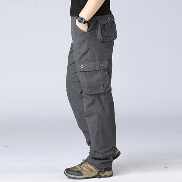 Men's Fashion Casual Multi-pocket Loose Wear-resistant Work Pants - ZenWearables